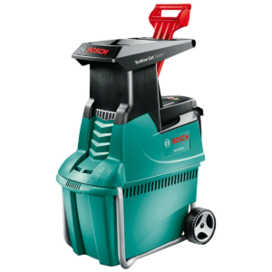 Bosch Garden Shredder AXT 25 TC (2500 W, Plunger for Trimmed Material, 53-Litre Collection Box, Material Throughput: 230 kg/h, Max. Cutting Capacity: Dia. 45 mm, in Carton Packaging), Brand New