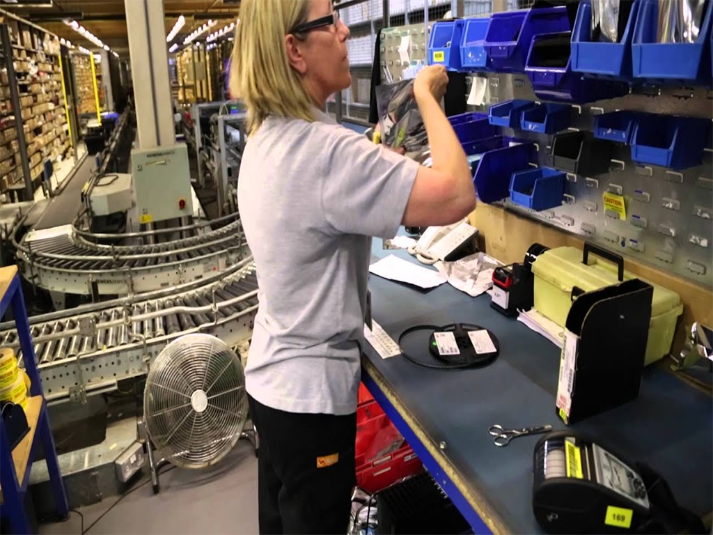 Protective packaging and dispatch process
